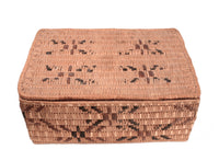 Salish (Thompson River) Lidded Basket