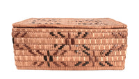Salish (Thompson River) Lidded Basket