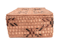 Salish (Thompson River) Lidded Basket