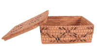 Salish (Thompson River) Lidded Basket