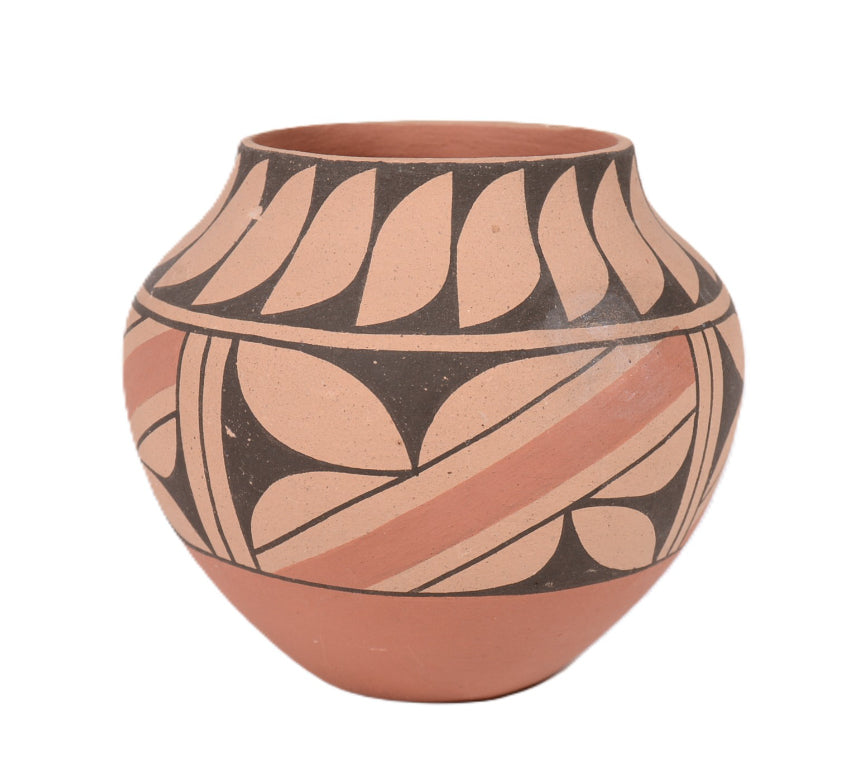 Jemez Pueblo Pottery Jar By D. Tosa