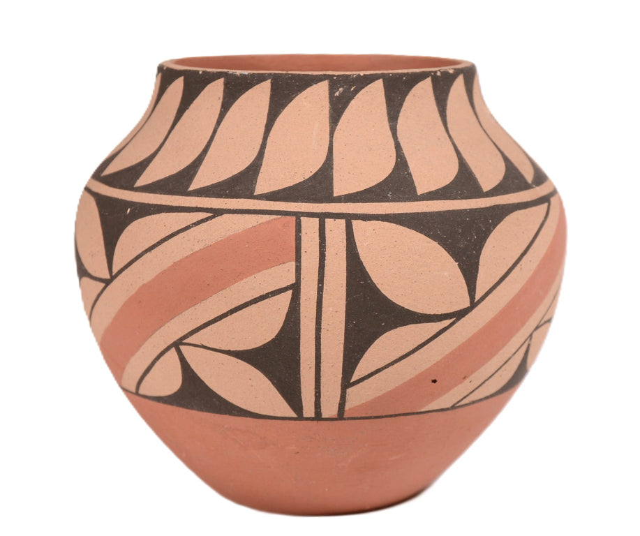 Jemez Pueblo Pottery Jar By D. Tosa