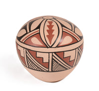 Jemez Pueblo Polychrome Seed Pottery By Romero