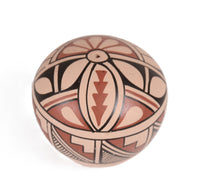 Jemez Pueblo Polychrome Seed Pottery By Romero
