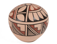 Jemez Pueblo Polychrome Seed Pottery By Romero