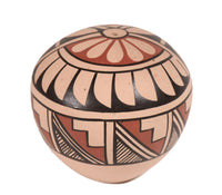 Jemez Pueblo Polychrome Seed Pottery By Romero