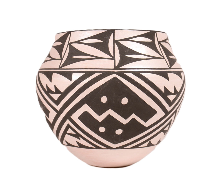 Acoma Pueblo Black on White Pottery By D. Antonia