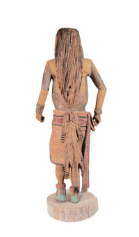 Hopi Pueblo Long Hair Kachina Doll By Alexander Youvella