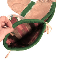Plains Indian Beaded Mittens Pair of 2