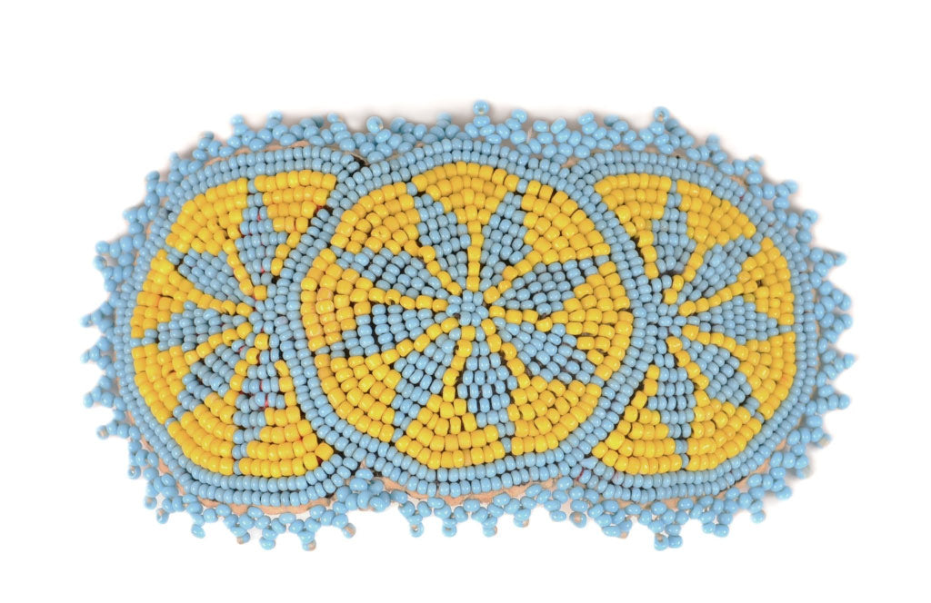 Shoshone/Paiute Beaded Hair Barrette