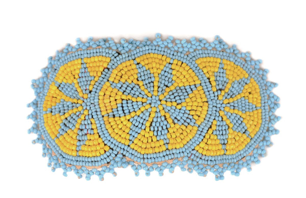 Shoshone/Paiute Beaded Hair Barrette
