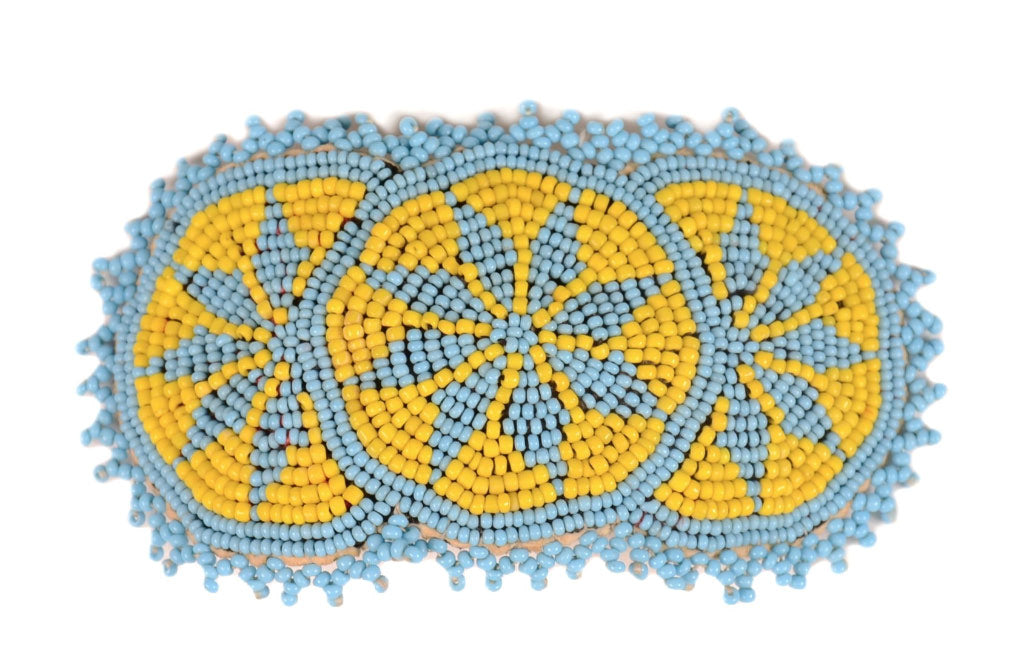 Shoshone/Paiute Beaded Hair Barrette