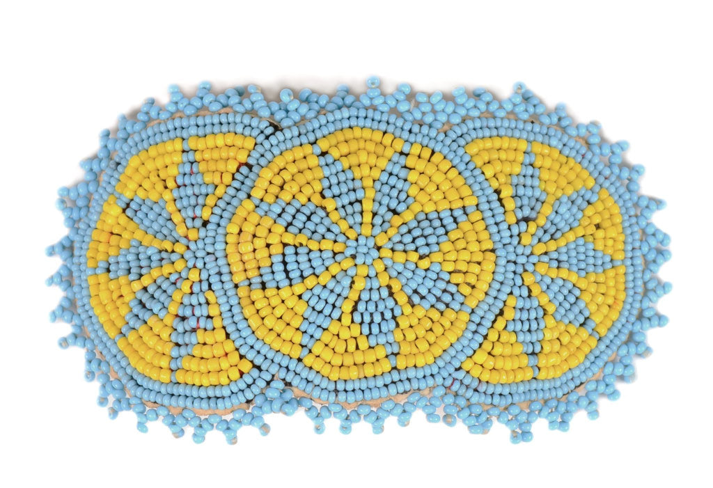 Shoshone/Paiute Beaded Hair Barrette