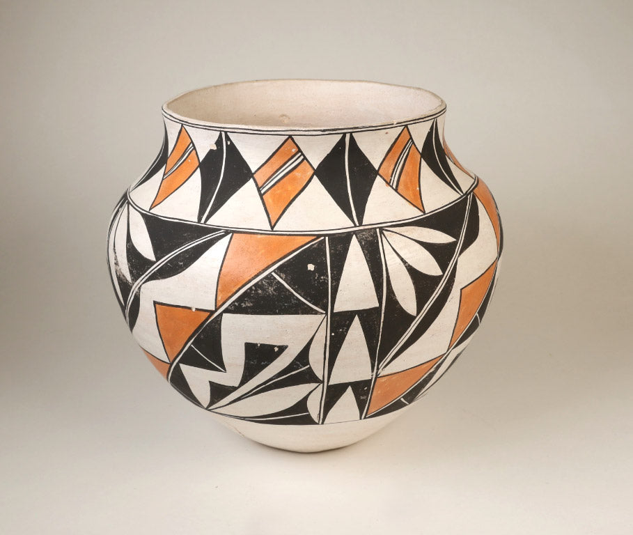 Acoma Pueblo Pottery By Ruby Shroulate