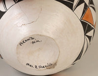 Acoma Pueblo Pottery By Ruby Shroulate
