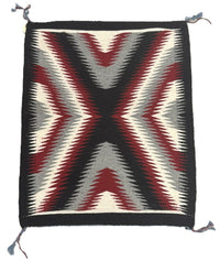 Navajo Rug, Ganado Lightning Pattern