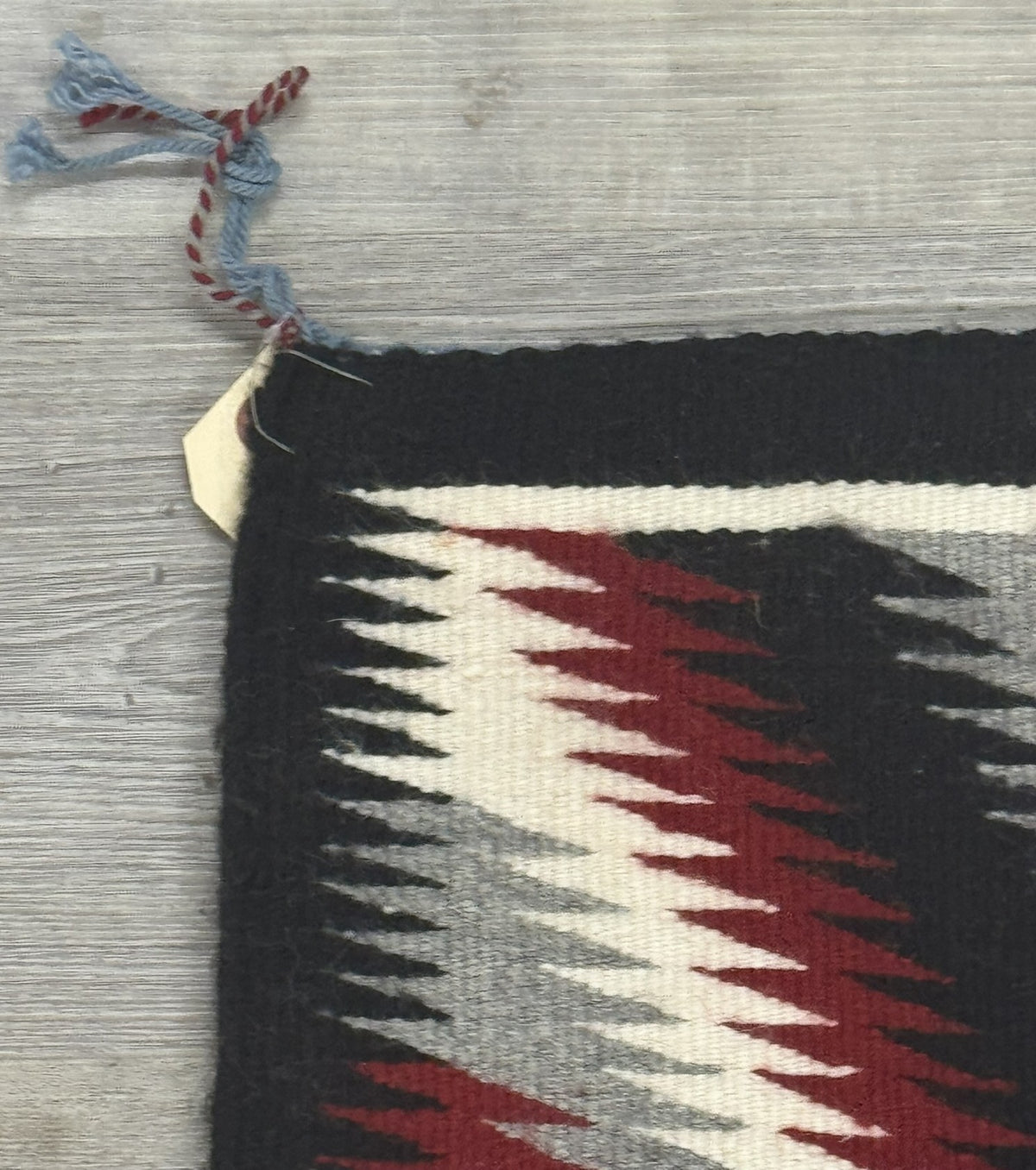 Navajo Rug, Ganado Lightning Pattern