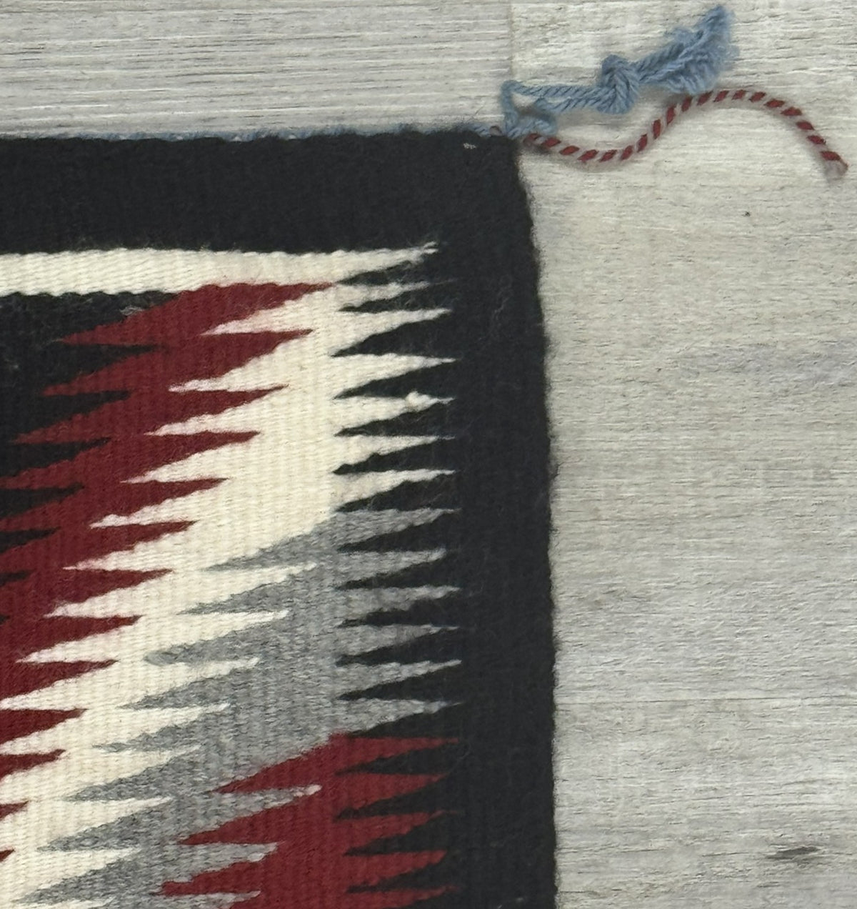 Navajo Rug, Ganado Lightning Pattern