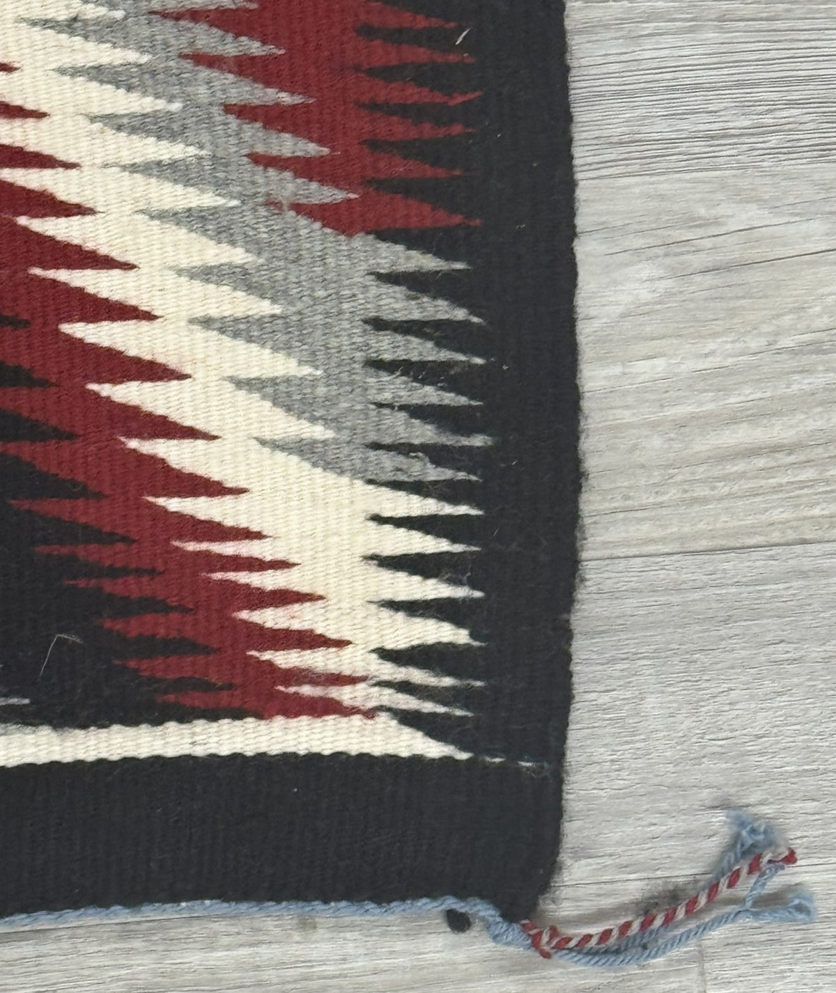 Navajo Rug, Ganado Lightning Pattern