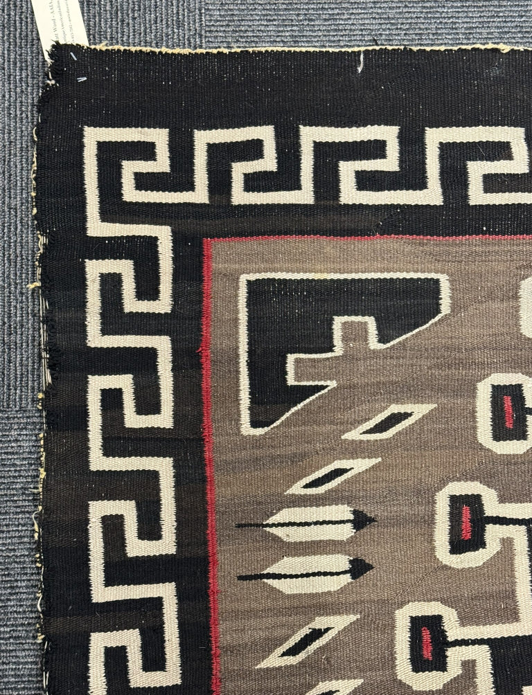 Navajo Ranch Rug ; Early Crystal
