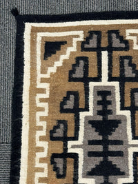 Navajo Two Gray Hills Rug By Edna Begay