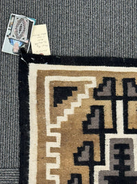 Navajo Two Gray Hills Rug By Edna Begay