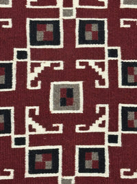 Navajo Single Saddle Blanket Ganado Rug