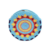 Paiute Shoshone Beaded Zipper Circle Purse