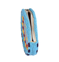 Paiute Shoshone Beaded Zipper Circle Purse