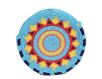 Paiute Shoshone Beaded Zipper Circle Purse