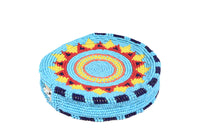Paiute Shoshone Beaded Zipper Circle Purse
