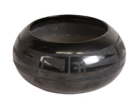 San Ildefonso Pueblo Pottery By Maria and Julian; Signed "Marie"