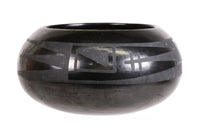 San Ildefonso Pueblo Pottery By Maria and Julian; Signed "Marie"