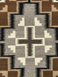 Navajo Rug; Very Fine Two Gray Hills