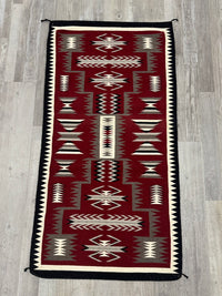 Navajo Rug; Storm Pattern