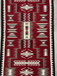 Navajo Rug; Storm Pattern