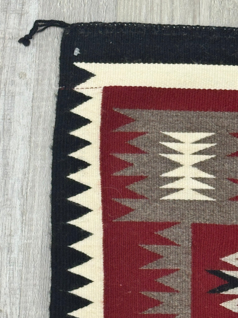 Navajo Rug; Storm Pattern