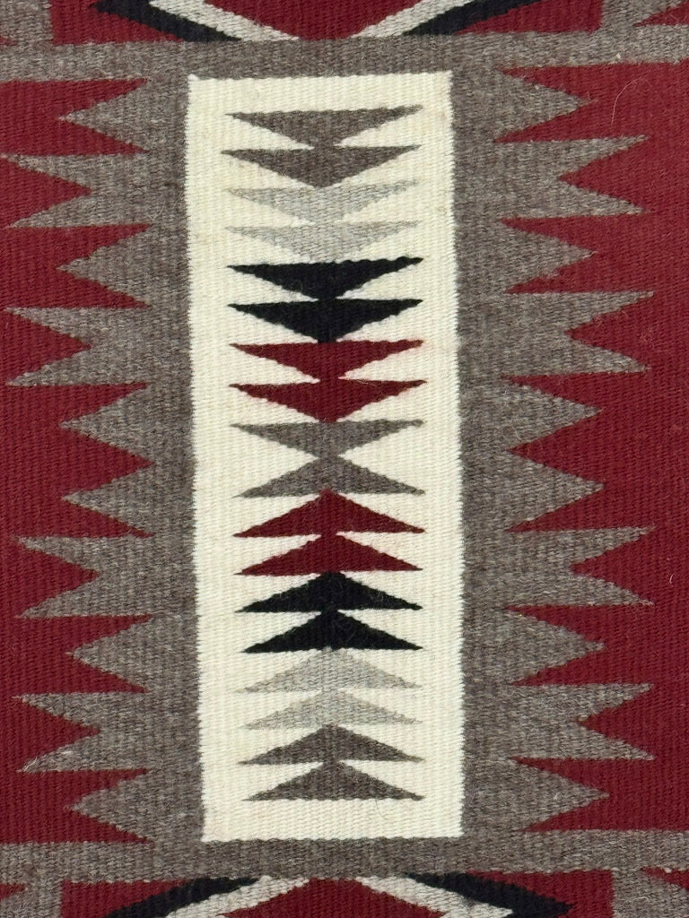 Navajo Rug; Storm Pattern