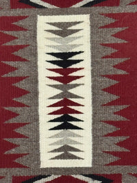Navajo Rug; Storm Pattern