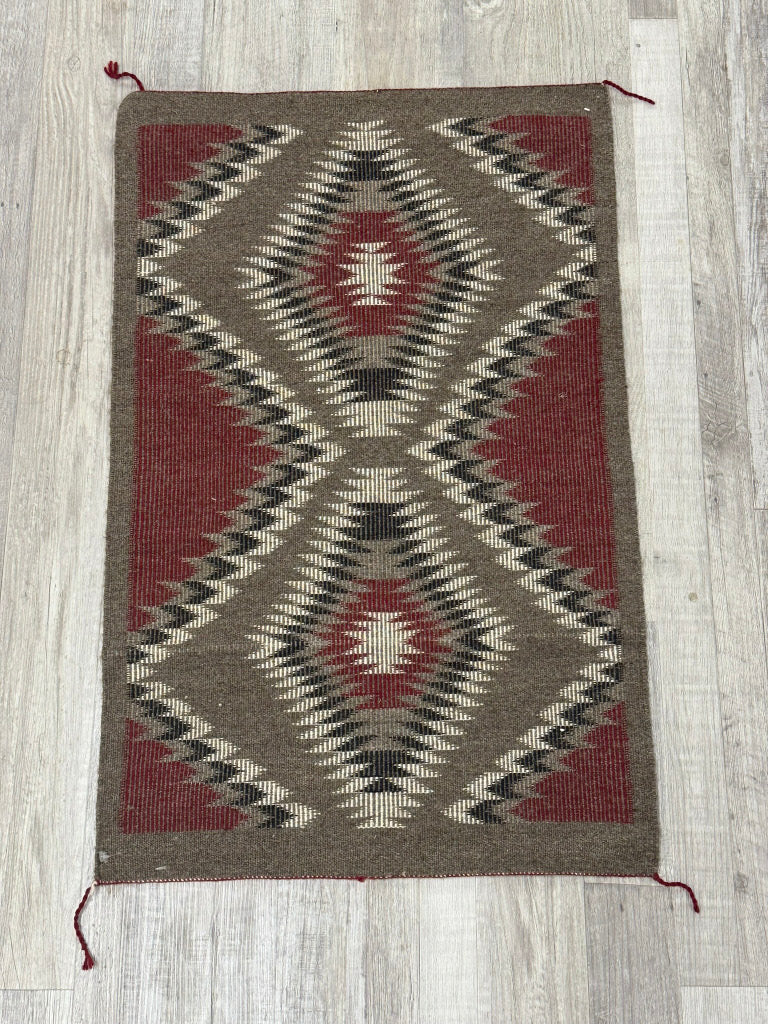 Navajo Rug; Coal Mine Mesa