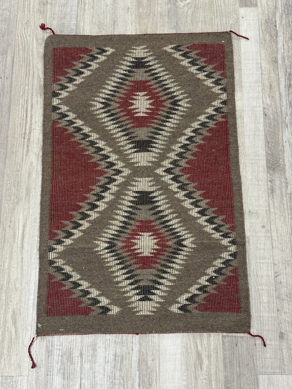 Navajo Rug; Coal Mine Mesa