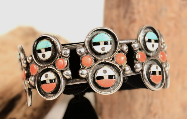 Zuni Sunface Bracelet