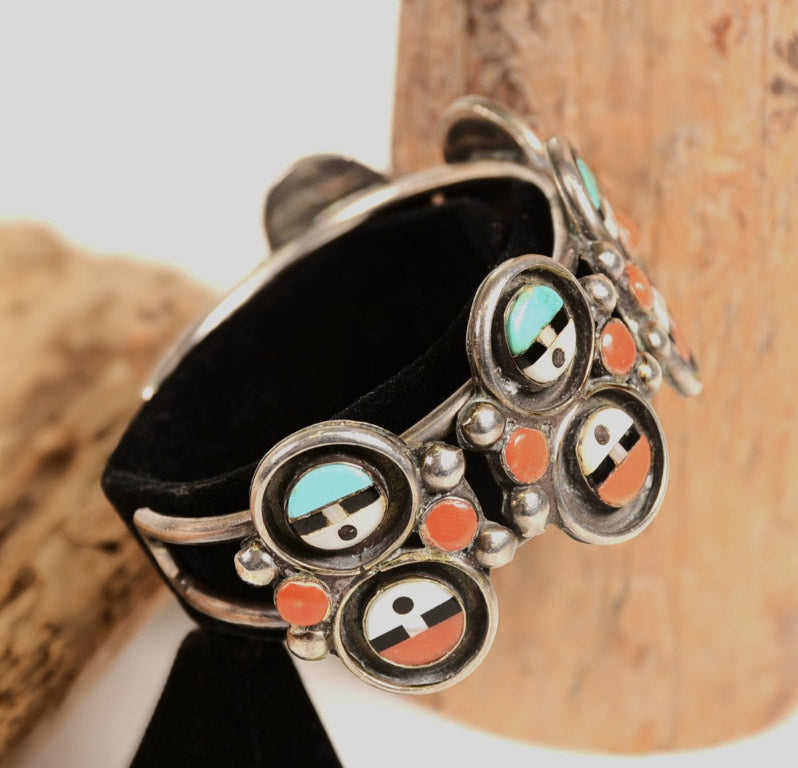 Zuni Sunface Bracelet