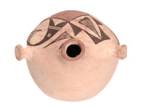 Acoma Pueblo Jar with Lugs By M. Z. Chino