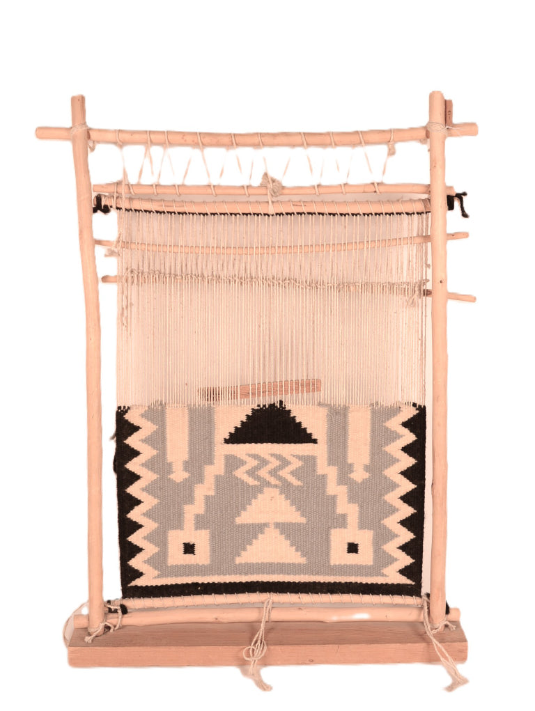 Navajo Miniature Loom Weaving Sample