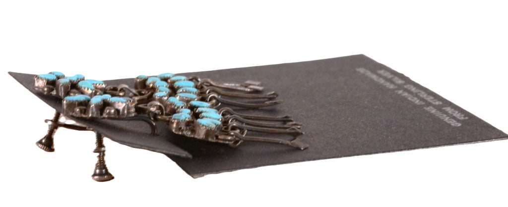 Zuni Pueblo Screwback Chandelier Earrings