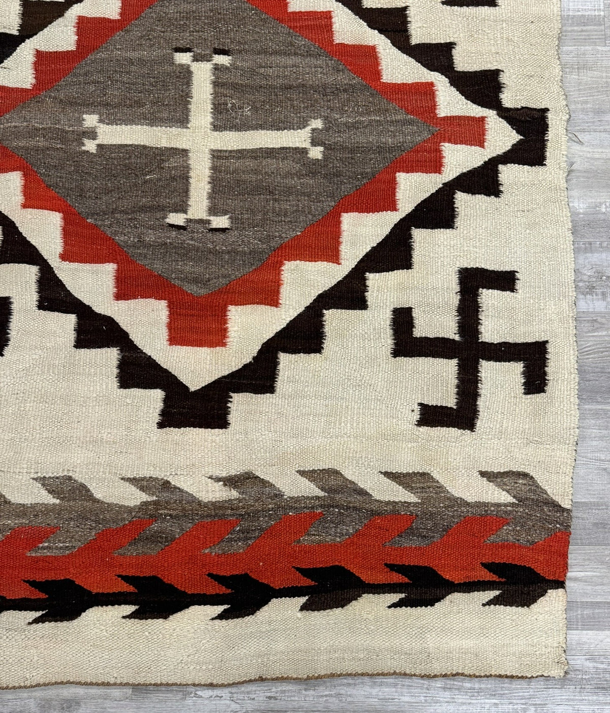 Navajo Transitional Period Blanket / Rug; Ganado