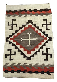 Navajo Transitional Period Blanket / Rug; Ganado