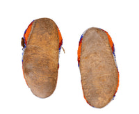 Plains Beaded Childs Moccasins