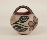 Santa Domingo Pueblo Pottery with Handle